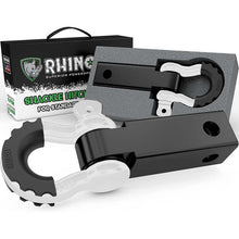 Load image into Gallery viewer, Rhino USA Shackle Kits Rhino USA Shackle Hitch Receiver W/ D-Ring (White)