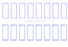 Load image into Gallery viewer, King Engine Bearings Gm Duramax 6.6 2008 - Current B Rod (Size +0.75mm) Connecting Rod Bearing Set King Engine Bearings