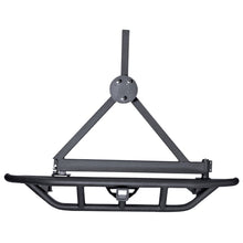 Load image into Gallery viewer, Rugged Ridge RRC Tire Carrier Black 87-06 Jeep Wrangler Rugged Ridge