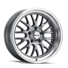 Load image into Gallery viewer, Ridler 607 20x10 / 5x127 BP / 0mm Offset / 83.82mm Hub Gloss Grey Machined Wheel