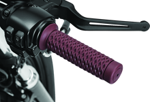Load image into Gallery viewer, Kuryakyn Braaap Grips 1in Red Misc Powersports Kuryakyn
