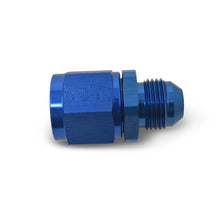 Load image into Gallery viewer, Russell Performance -8 AN Female to -6 AN to Male B-Nut Reducer (Blue) Russell