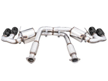 Load image into Gallery viewer, AWE Tuning 2020 Chevrolet Corvette (C8) Touring Edition Exhaust - Quad Diamond Black Tips Catback AWE Tuning