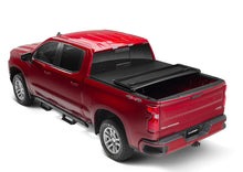 Load image into Gallery viewer, Lund 07-13 Chevy Silverado 1500 (6.5ft. Bed) Genesis Tri-Fold Tonneau Cover - Black LUND