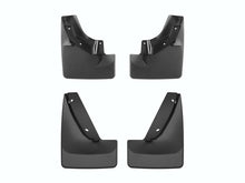 Load image into Gallery viewer, WeatherTech 25-26 Cadillac Escalade Front & Rear Mudflaps - Black | 110177-120222