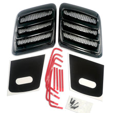 Load image into Gallery viewer, Roush 2018-2023 Mustang Hood Heat Extractors - Gloss Black | 422325