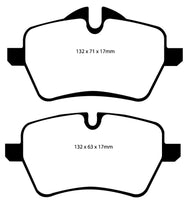 Load image into Gallery viewer, EBC 07-14 Mini Hardtop 1.6 Turbo Cooper S Ultimax2 Front Brake Pads Brake Pads - OE EBC