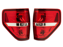 Load image into Gallery viewer, Raxiom 09-14 Ford F-150 Styleside Tail Lights- Chrome Housing - Red/Clear Lens Tail Lights Raxiom