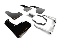 Load image into Gallery viewer, Rally Armor 18-23 Subaru Crosstrek Black UR Mud Flap w/Orange Logo Mud Flaps Rally Armor