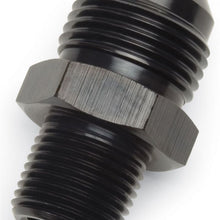 Load image into Gallery viewer, Russell Performance ADAPTER FITTING #6 AN MALE FLARE TO 1/2in NPT MALE BLK Russell