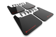 Load image into Gallery viewer, Rally Armor 19-24 GMC Sierra 1500 AT4 Black UR Mud Flap w/ Red Logo Mud Flaps Rally Armor