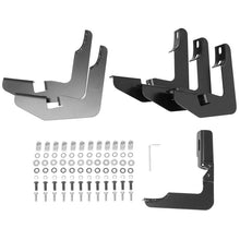Load image into Gallery viewer, Westin 2014-2018 Chevrolet/GMC Silverado Sierra 1500 Dbl Cab PRO TRAXX 5 Oval Nerf Step Bars - Black Westin