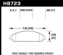 Load image into Gallery viewer, Hawk 08-09 Ford Taurus / 05-07 Ford Five Hundred HPS 5.0 Street Front Brake Pads Brake Pads - Performance Hawk Performance