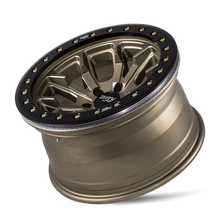 Load image into Gallery viewer, Dirty Life 9303 DT-1 17x9 / 5x127 BP / -12mm Offset / 78.1mm Hub Satin Gold Wheel - Sim. Beadlock