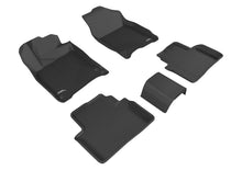 Load image into Gallery viewer, 3D MAXpider 2016-2020 Honda Civic Kagu 1st & 2nd Row Floormats - Black | L1HD07401509