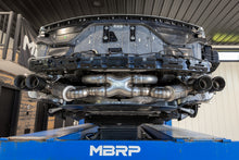 Load image into Gallery viewer, MBRP 20-24 Chevrolet Corvette C8 3in Active Cat Back Quad Split Rear Exit Exhaust w/ AFM Sims MBRP