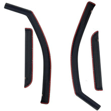 Load image into Gallery viewer, Westin 2007-2014 Chevy Silverado 2500/3500 Extended Cab Wade In-Channel Wind Deflector 4pc - Smoke Westin