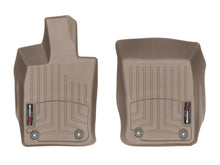 Load image into Gallery viewer, WeatherTech 2017+ Porsche Panamera Front FloorLiner - Tan | 4511801