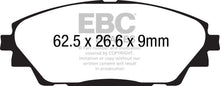 Load image into Gallery viewer, EBC 14+ Mazda 3 2.0 (Japan Build) Ultimax2 Front Brake Pads Brake Pads - OE EBC