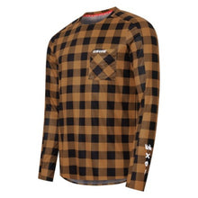 Load image into Gallery viewer, USWE Shirts USWE Flannel Long Sleeve Lightweight Off-Road Jersey Bronze - Medium