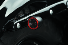 Load image into Gallery viewer, Kuryakyn Bullet 1000 White/Amber Clear Lens Satin Black Misc Powersports Kuryakyn