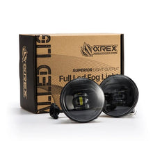Load image into Gallery viewer, AlphaRex Universal Chevrolet/GMC/Pontiac DoubleTap Dual Color LED Projector Fog Lights - White/Amber AlphaRex