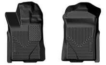 Load image into Gallery viewer, Husky Liners Floor Mats - Rubber Husky Liners 2024 Ford Ranger Crew Cab X-Act Contour Front Floor Liner - Black