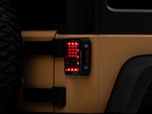 Load image into Gallery viewer, Raxiom 07-18 Jeep Wrangler JK Axial Series LED Tail Lights- Blk Housing (Clear Lens) Tail Lights Raxiom