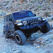 Load image into Gallery viewer, Westin 18-19 Jeep Wrangler JL WJ2 Full Width Front Bumper w/Bull Bar Textured Black Westin