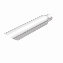 Load image into Gallery viewer, MagnaFlow Exhaust Products Exhaust Tail Pipe Tip MagnaFlow Exhaust Products Magnaflow Single Exhaust Tip - 2.25in. Inlet/3.5in. Outlet 35216