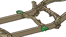 Load image into Gallery viewer, Rust Buster 95-04 Toyota Tacoma Rear Cab Mount - RIde Side | RB7123R