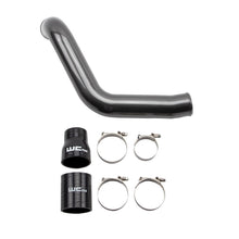 Load image into Gallery viewer, Wehrli 2004.5-05 Chevrolet LLY Duramax Passenger Side 3in Intercooler Pipe - Gloss Black Intercooler Pipe Kits Wehrli