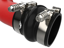 Load image into Gallery viewer, aFe 23-25 Ford F250/F350 Super Duty V8-6.7L BladeRunner Aluminum Hot & Cold Charge Pipe Kit - Red aFe