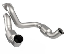 Load image into Gallery viewer, Kooks 20-22 Ford F250 7.3L V8 / Ford F350 7.3L V8 3in SS Green Connecting Pipes Kooks Headers