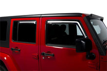 Load image into Gallery viewer, Putco 07-18 Jeep Wrangler JK - 4 Door Element Tinted Window Visors Wind Deflectors Putco