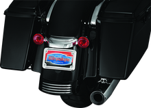 Load image into Gallery viewer, Kuryakyn Curved License Plate Mount Chrome Misc Powersports Kuryakyn