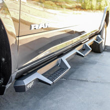 Load image into Gallery viewer, Westin/HDX 19-20 Ram 2500/3500 Crew Cab (8ft Bed) Drop Wheel to Wheel Nerf Step Bars - Txt Black Westin