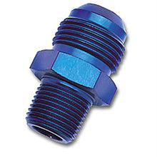 Load image into Gallery viewer, Russell Performance -6 AN to 1/8in NPT Straight Flare to Pipe (Blue)