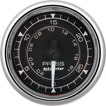 Load image into Gallery viewer, AutoMeter Chrono 2-1/16in 30PSI Digital Stepper Motor Pressure Gauge - Chrome | 9764