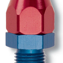 Load image into Gallery viewer, Russell Performance Red/Blue -6 AN Male 37 Degree to 3/8in Aluminum Tube Russell