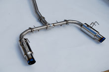 Load image into Gallery viewer, Invidia 2022+ Honda Civic Si (1.5T) 70mm N1 Cat Back Exhaust - Burnt TI Tips Catback Invidia