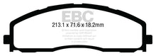 Load image into Gallery viewer, EBC 13+ Ford F250 (inc Super Duty) 6.2 (2WD) Ultimax2 Front Brake Pads Brake Pads - OE EBC