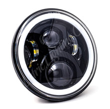 Load image into Gallery viewer, Letric Lighting 7in Led Black Full-Halo Indian Misc Powersports Letric Lighting