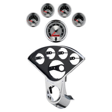 Load image into Gallery viewer, Autometer American Muscle Direct Fit Dash Kit 55-59 Chevy Truck (1 x 3-3/8in. / 4 x 2-1/16in.) | 2208-01