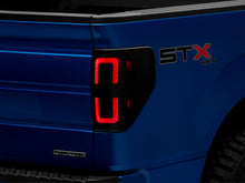 Load image into Gallery viewer, Raxiom 09-14 Ford F-150 Styleside Axial Series LED Tail Lights w/ Halo- Blk Housing (Smoked Lens) Tail Lights Raxiom