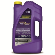 Load image into Gallery viewer, Royal Purple High Performance Ultra-Low Viscosity 0W-16 Motor Oil - 5 Quart Royal Purple