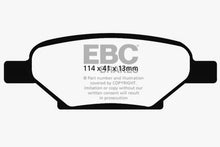 Load image into Gallery viewer, EBC 04-06 Chevrolet Cobalt 2.0 Supercharged Ultimax2 Rear Brake Pads Brake Pads - OE EBC
