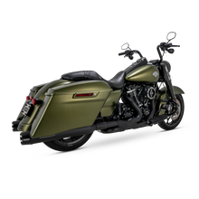 Load image into Gallery viewer, Vance & Hines 17-23 Harley Touring Models Blackbird 450 Slip-Ons - Black Contrast Finish End Caps