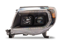 Load image into Gallery viewer, Raxiom 05-11 Toyota Tacoma Axial Series Switchback Projector Headlights- Black Housing- Clear Lens | TT23361