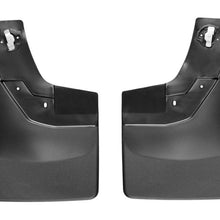 Load image into Gallery viewer, WeatherTech 14+ Chevrolet Silverado No Drill Mudflaps - Black WeatherTech